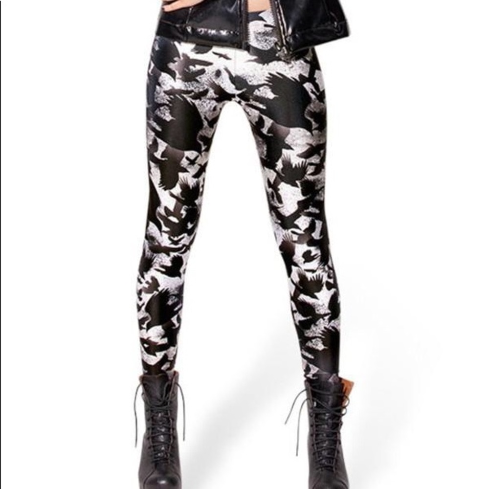 Black Milk Raven Leggings Museum Medium